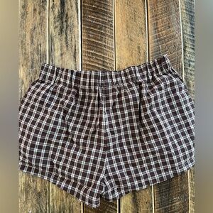 Gingham Women's Shorts